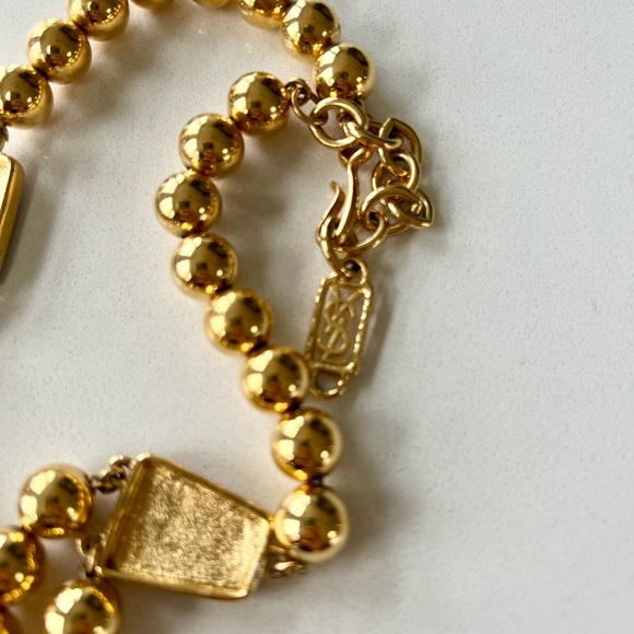 Vintage YSL Enamel Necklace - Picture 7 of 8